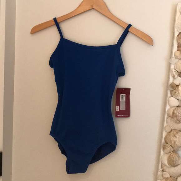 Mirella royal blue leotard - Picture 1 of 8
